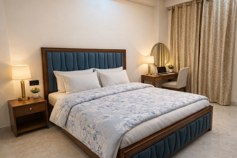 1 BHK Recovery Stay Near Artemis Hospital